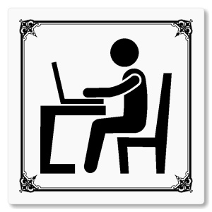 Kancelář, 80x80mm, bílá, Nebraska